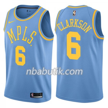 NBA Mænd Trøje Los Angeles Lakers Jordan Clarkson 6 Nike Hardwood Classics Swingman NBA Mænd Trøje Los Angeles Lakers Jordan Clarkson 6 Nike Hardwood Classics Swingman